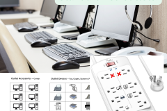 Standardize Tech Setups and Power Outlets for Workplace Efficiency