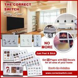 Correct Switch @Home Organization Labels