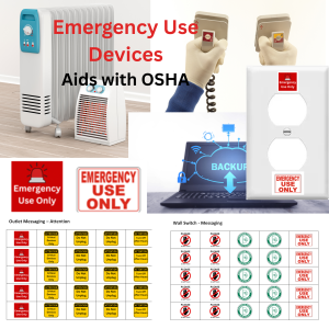 OSHA electrical outlet labels compliance with Correct Switch