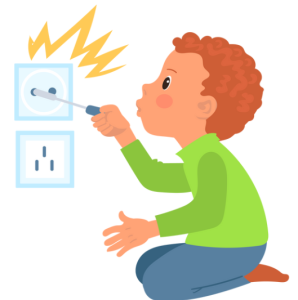 home-safety-for-children - label outlets and light switches